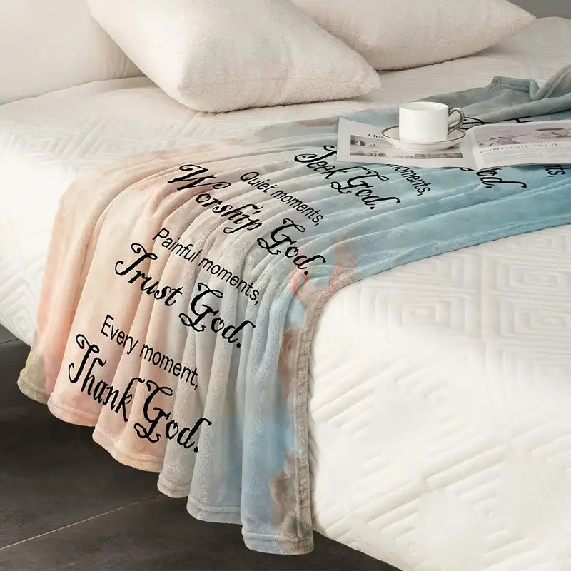Divine Comfort Women's Bible Verse Throw